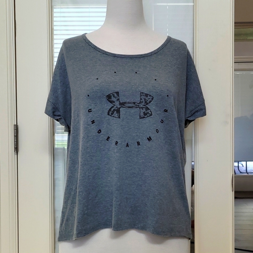 Under Armour Gray Heat Gear Top